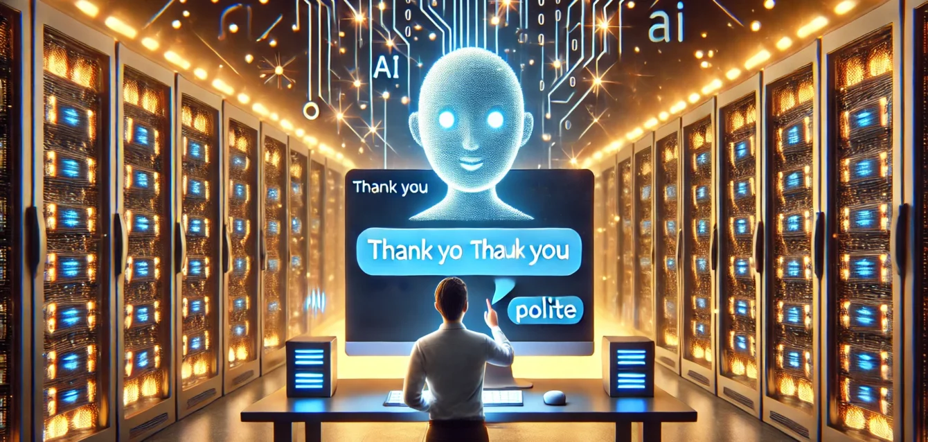 say please and thank you to AI say please and thank you to AI