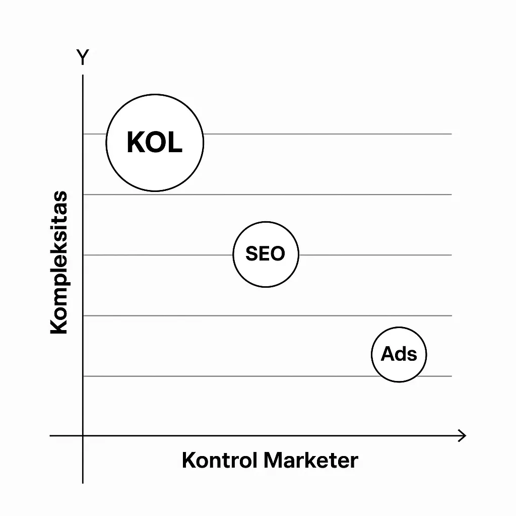 Grafik effort KOL