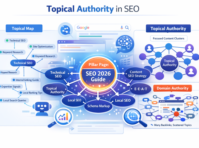 Topical Authority: Strategi Membangun Otoritas Domain di 2026 Topical Authority: Strategi Membangun Otoritas Domain di 2026