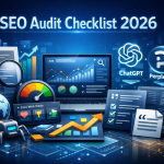 SEO Audit Checklist 2026 mencakup 20 poin kritis yang harus Anda cek sebelum launch atau optimasi ulang situs, mulai dari crawlability, Core Web Vitals, hingga kesiapan konten untuk dikutip AI search seperti ChatGPT dan Perplexity. Sebagai Marketing Manager, menjalankan audit ini secara menyeluruh adalah fondasi agar setiap rupiah yang diinvestasikan ke SEO benar-benar menghasilkan visibility yang terukur