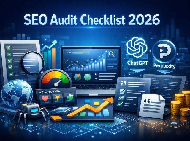 SEO Audit Checklist 2026 mencakup 20 poin kritis yang harus Anda cek sebelum launch atau optimasi ulang situs, mulai dari crawlability, Core Web Vitals, hingga kesiapan konten untuk dikutip AI search seperti ChatGPT dan Perplexity. Sebagai Marketing Manager, menjalankan audit ini secara menyeluruh adalah fondasi agar setiap rupiah yang diinvestasikan ke SEO benar-benar menghasilkan visibility yang terukur