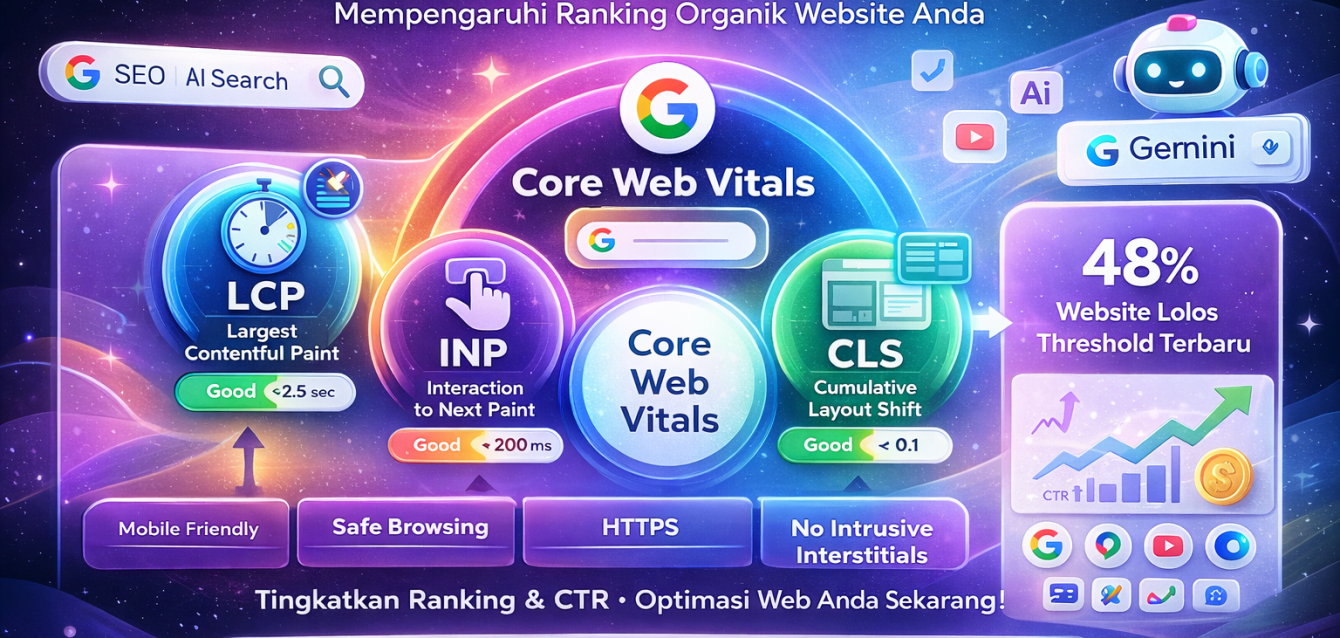 Core Web Vitals 2026: Panduan Optimasi untuk Ranking Lebih Baik