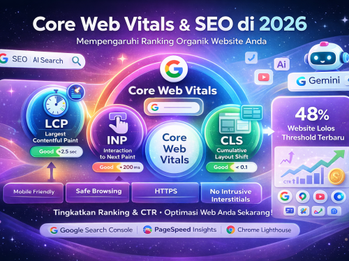 Core Web Vitals 2026: Panduan Optimasi untuk Ranking Lebih Baik