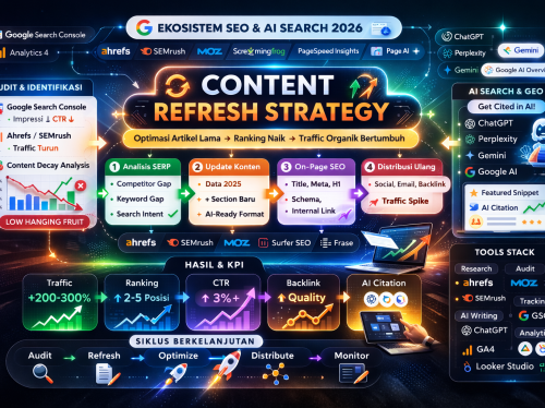 Content Refresh Strategy: Cara Optimasi Artikel Lama agar Tetap Ranking