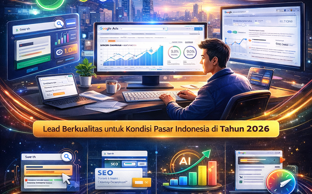 Google Ads untuk Lead Generation: Panduan Setup Efektif 2026