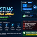 A/B Testing untuk Iklan Digital: Panduan Praktis Meningkatkan CTR