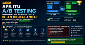 A/B Testing untuk Iklan Digital: Panduan Praktis Meningkatkan CTR
