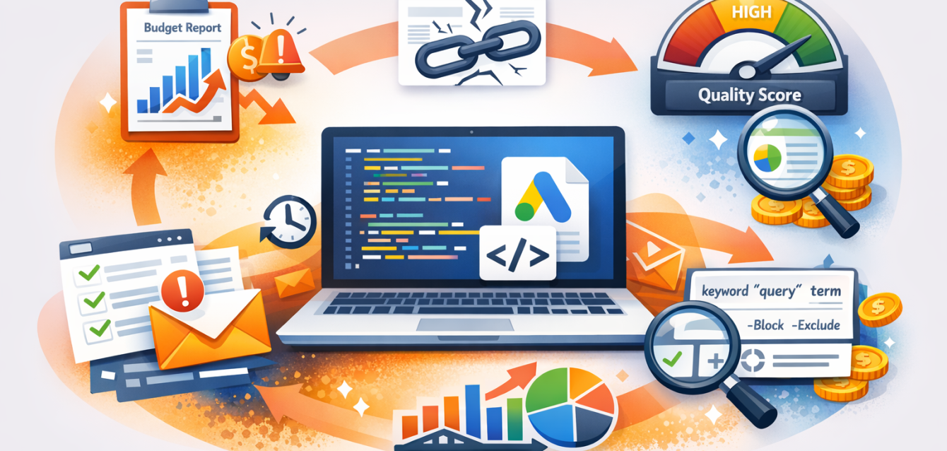 5 Google Ads Scripts yang Menghemat Waktu & Meningkatkan Performa