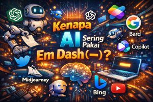 Kenapa AI Sering Pakai Em Dash (—) ? Ternyata ini Alasannya!