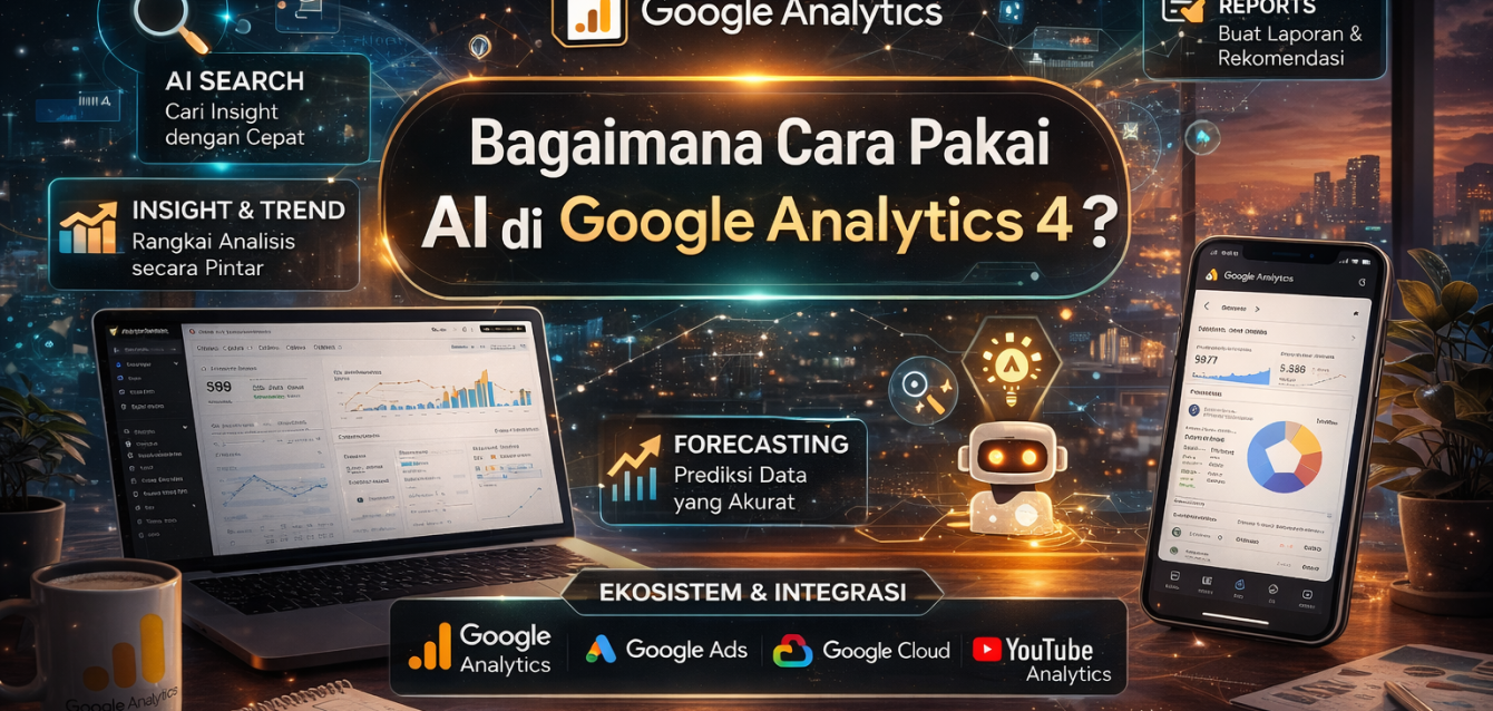 Cara Pakai AI di Google Analytics 4 untuk Dapat Insight Traffic yang Lebih Dalam Cara Pakai AI di Google Analytics 4 untuk Dapat Insight Traffic yang Lebih Dalam