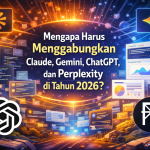 Cara Kombinasikan Claude, Gemini, ChatGPT & Perplexity sebagai Digital Marketer 2026