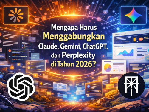 Cara Kombinasikan Claude, Gemini, ChatGPT & Perplexity sebagai Digital Marketer 2026