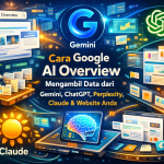 Cara Google AI Overview Mengambil Data dari Gemini, ChatGPT, Perplexity, Claude & Website Anda di 2026