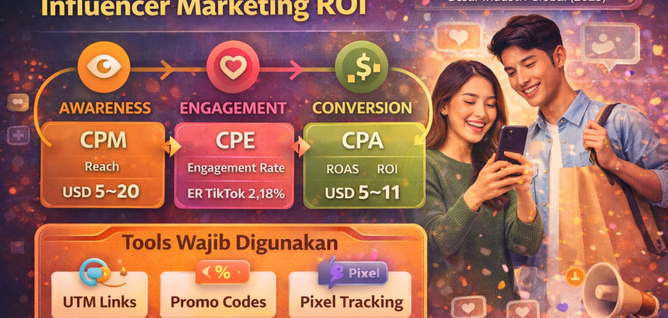 Influencer Marketing ROI: Cara Mengukur Hasil Kampanye KOL/KOC Influencer Marketing ROI: Cara Mengukur Hasil Kampanye KOL/KOC