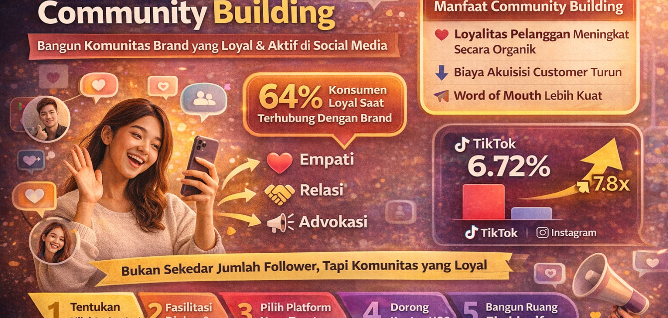 Community Building: Cara Membangun Komunitas Brand di Social Media