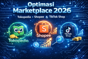 Optimasi Marketplace 2026: Tokopedia, Shopee & TikTok Shop