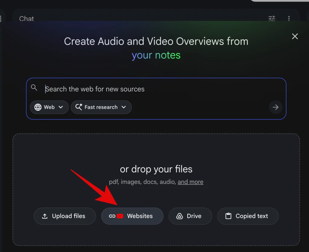 Langkah 2 menggunakan NotebookLM