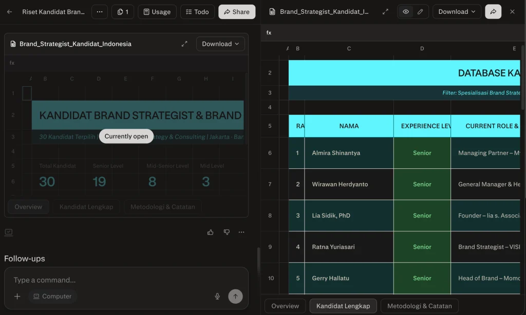 Langkah 3 Cara Menggunakan Perplexity untuk Talen Pooling