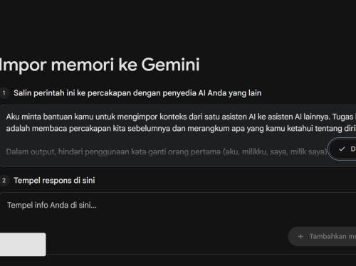 Cara Pindah dari ChatGPT ke Gemini