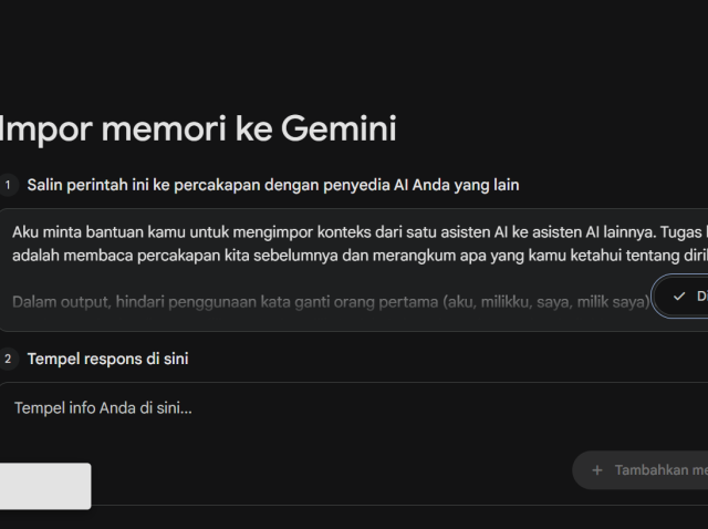 Cara Pindah dari ChatGPT ke Gemini