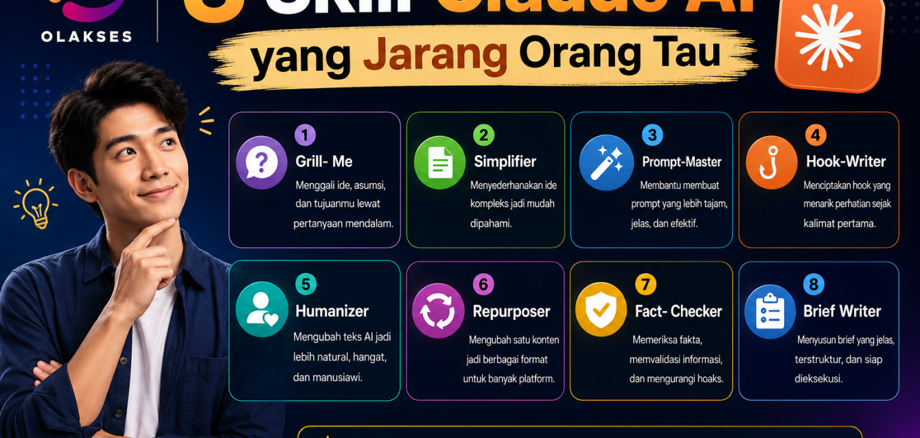 8 Skill Claude AI yang Jarang Orang Tau