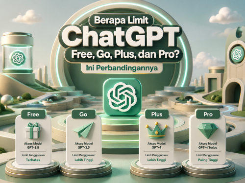 Berapa Limit ChatGPT Free, Go, Plus, dan Pro Ini Perbandingannya