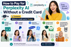 Cara Bayar Perplexity AI Tanpa Kartu Kredit 