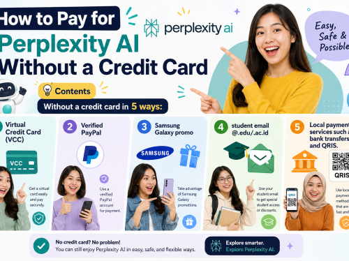 Cara Bayar Perplexity AI Tanpa Kartu Kredit Cara Bayar Perplexity AI Tanpa Kartu Kredit