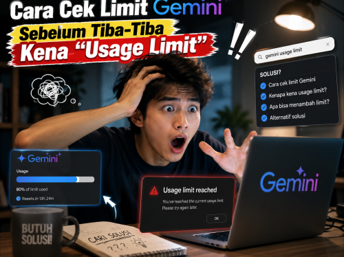 Cara Cek Limit Gemini Sebelum Tiba-Tiba Kena “Usage Limit”