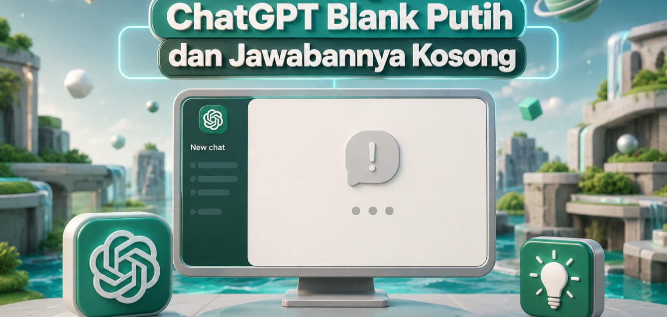 Cara Mengatasi ChatGPT Blank Putih dan Jawabannya Kosong
