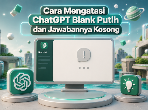 Cara Mengatasi ChatGPT Blank Putih dan Jawabannya Kosong