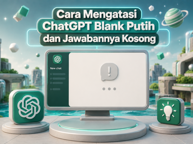 Cara Mengatasi ChatGPT Blank Putih dan Jawabannya Kosong
