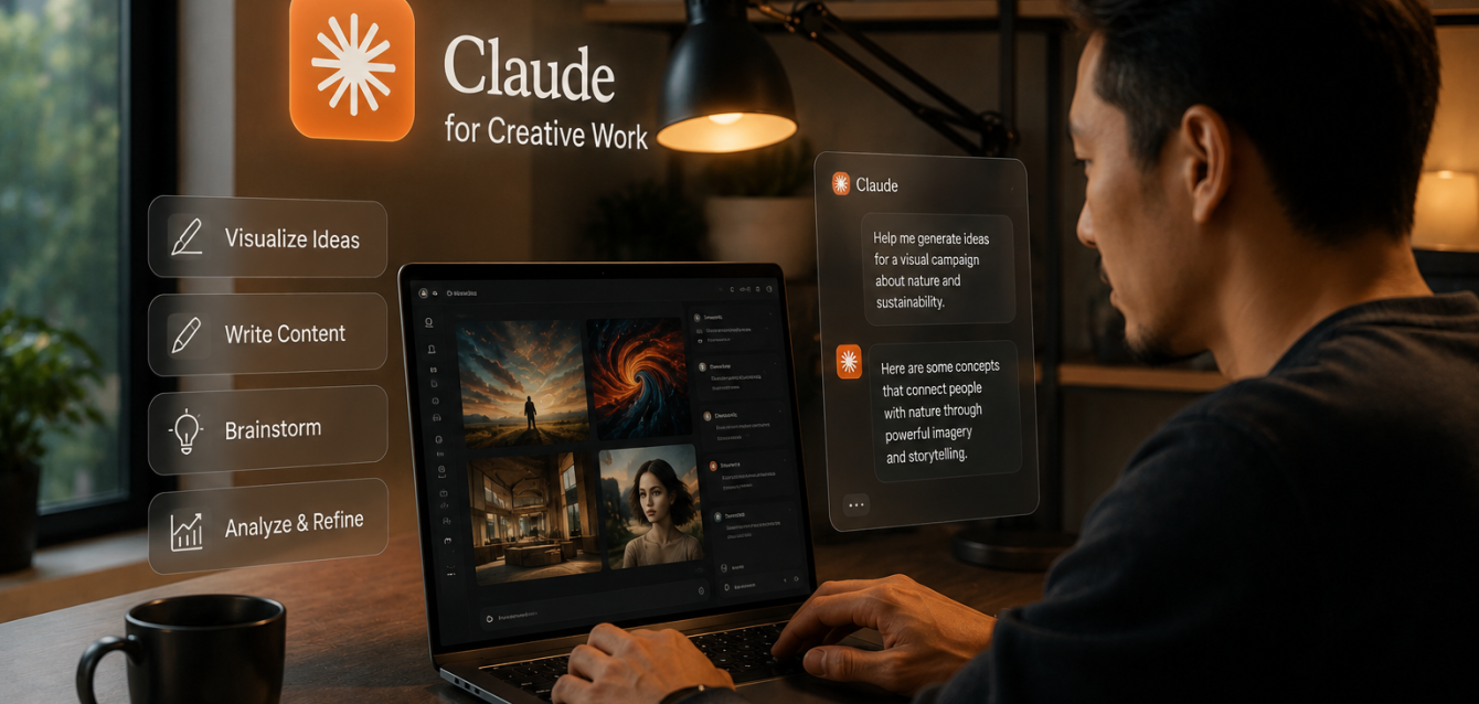 Cara pakai Claude for Creative Work