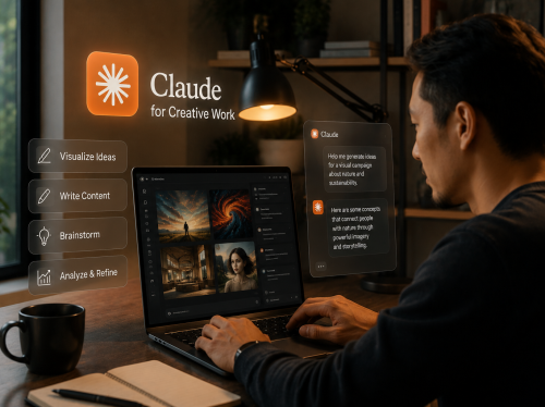 Cara pakai Claude for Creative Work