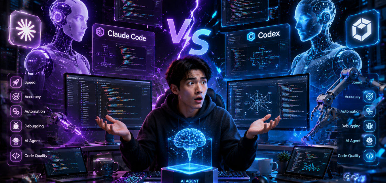 Claude Code vs Codex Agen Pemrograman AI Mana yang Sebenarnya Terbaik di Tahun 2026