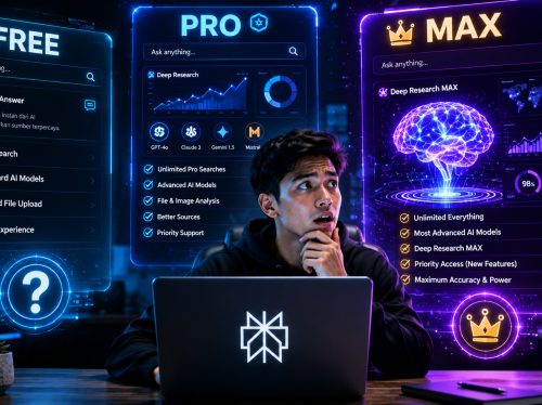 Perplexity Free, Pro, atau Max Cek Dulu Bedanya Sebelum Upgrade Perplexity Free, Pro, atau Max? Cek Dulu Bedanya Sebelum Upgrade
