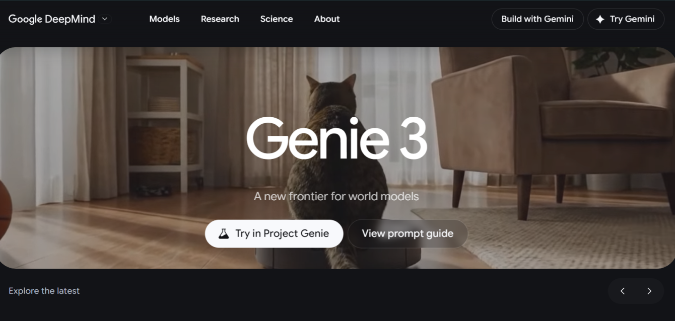 Google Genie 3 AI: Panduan Lengkap, Fitur, Cara Kerja, dan Kegunaannya Google Genie 3 AI: Panduan Lengkap, Fitur, Cara Kerja, dan Kegunaannya