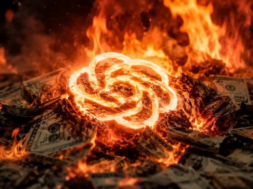 openAI bakar uang