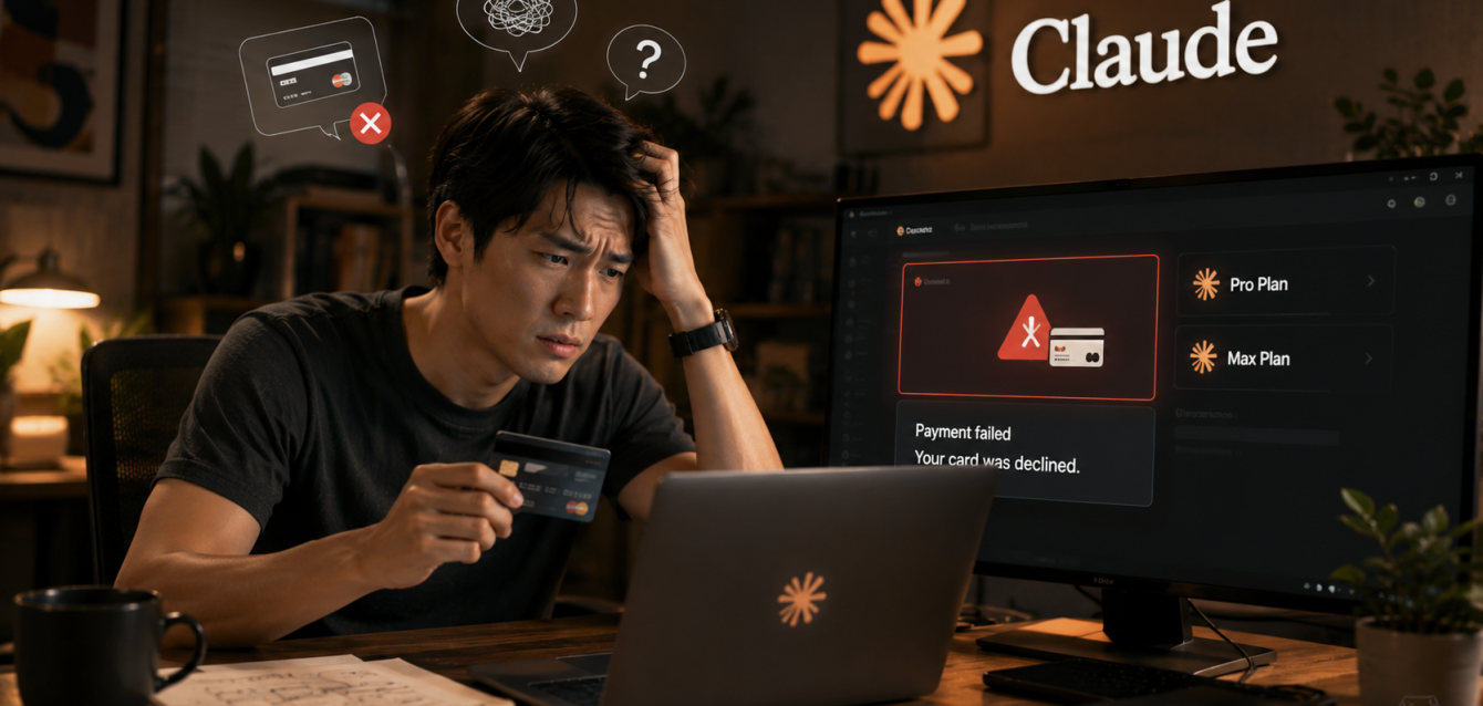 Cara Mengatasi Kartu Ditolak Saat Pembayaran Claude Pro dan Max