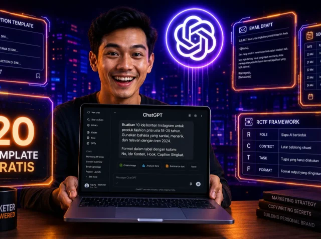 template prompt gratis chatgpt