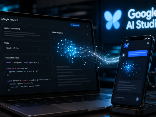 Cara Menghubungkan Google AI Studio ke Website dan Aplikasi Cara Menghubungkan Google AI Studio ke Website dan Aplikasi