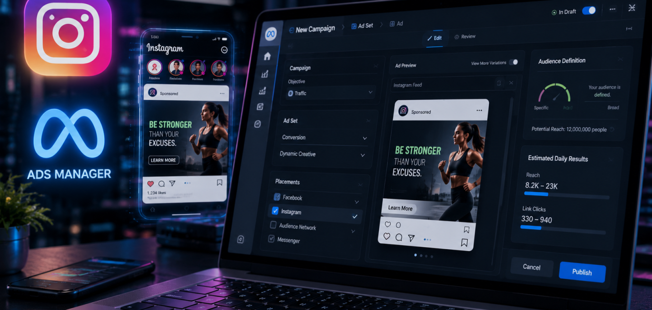Cara membuat Iklan Instagram di Meta Ads Manager Cara membuat Iklan Instagram di Meta Ads Manager
