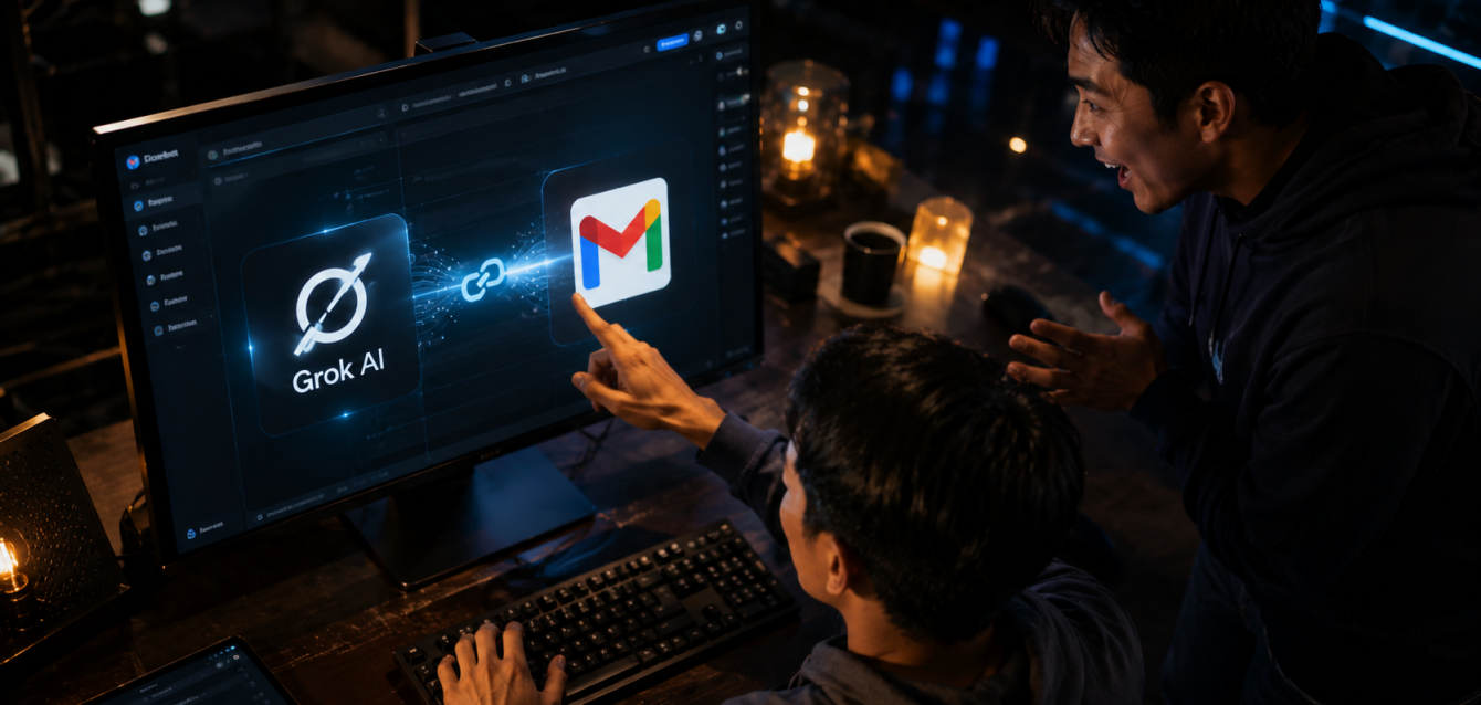 Cara menghubungkan Grok Connectors ke Gmail Cara menghubungkan Grok Connectors ke Gmail