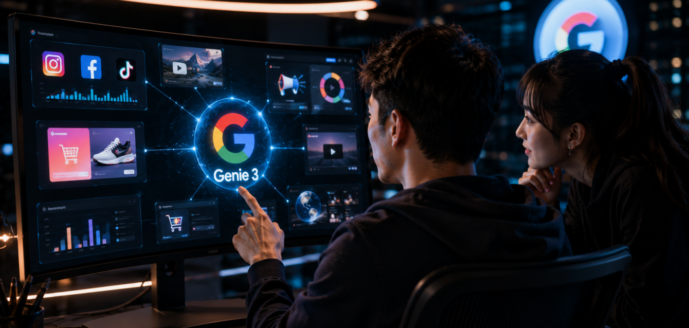Penggunaan Google Genie 3 AI di Berbagai Bidang Digital Marketing