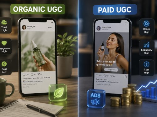 UGC Organik vs Paid UGC Apa Bedanya