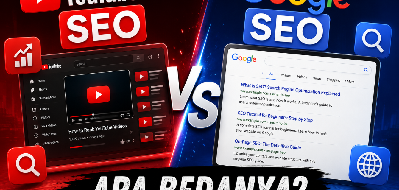 YouTube SEO vs Google SEO Apa Bedanya