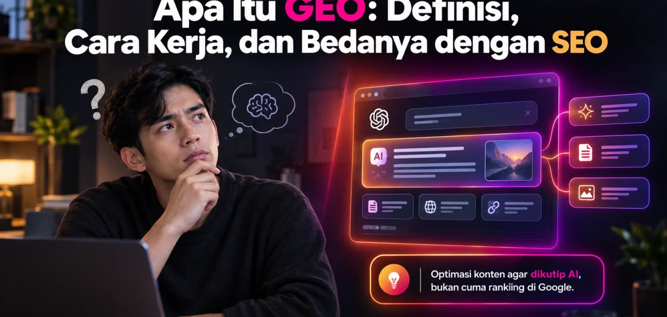 Apa Itu GEO Definisi, Cara Kerja, dan Bedanya dengan SEO Apa Itu GEO Definisi, Cara Kerja, dan Bedanya dengan SEO