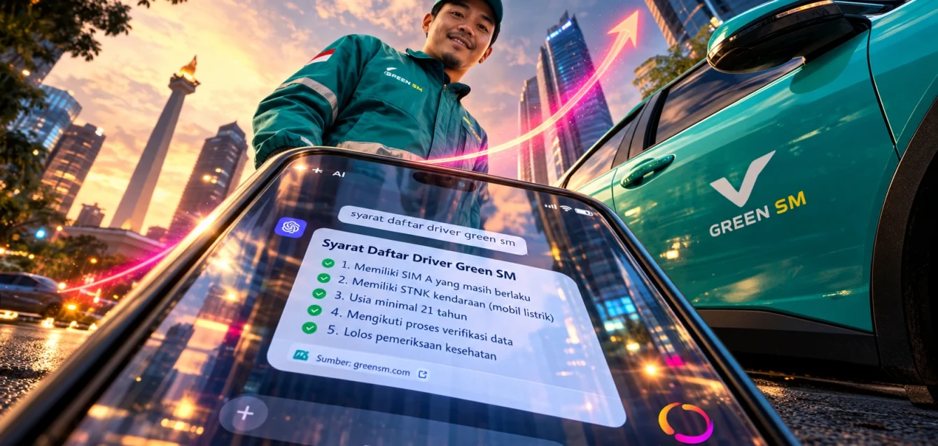 Bagaimana Olakses Membawa GreenSM dari Nol Visibilitas AI Naik Pesat Menjadi ~150% Search dan Respons AI Bagaimana Olakses Membawa GreenSM dari Nol Visibilitas AI Naik Pesat Menjadi ~150% Search dan Respons AI