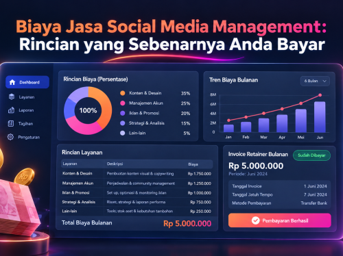 Biaya sosial management Biaya Jasa Social Media Management: Rincian yang Sebenarnya Anda Bayar