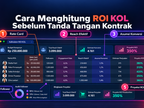 Cara Menghitung ROI KOL Sebelum Tanda Tangan Kontrak Cara Menghitung ROI KOL Sebelum Tanda Tangan Kontrak